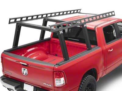 Base K2 Over Cab Rack; Black (09-25 RAM 1500 w/ 5.7-Foot Box & w/o RAM Box)