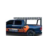 Base K2 Over Cab Rack; Black (94-25 RAM 1500 w/ 6.4-Foot Box & w/o RAM Box)