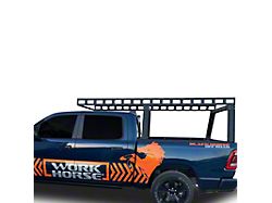 Base K2 Over Cab Rack; Black (94-24 RAM 1500 w/ 6.4-Foot Box & w/o RAM Box)