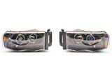 Halo Projector Headlights; Jet Black Housing; Clear Lens (02-05 RAM 1500)