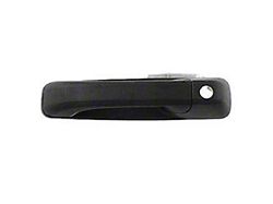 Replacement Front Door Handle with Key Hole Opening; Driver Side; Black (09-18 RAM 1500)