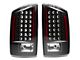 Raxiom LED Tail Lights; Black Housing; Clear Lens (07-08 RAM 1500)