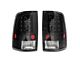 Raxiom LED Tail Lights; Black Housing; Clear Lens (09-18 RAM 1500 w/ Factory Halogen Tail Lights)