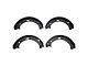 Brake Shoes; Rear (2018 RAM 1500)