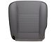 Replacement Bucket Seat Bottom Cover; Driver Side; Medium Slate Gray Vinyl (06-08 RAM 1500 ST)