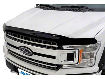 Bugflector II Deluxe Hood Shield; Full Height; Dark Smoke (94-01 RAM 1500)