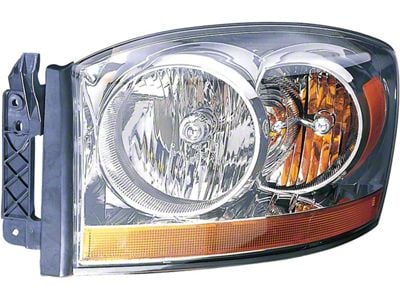 CAPA Replacement Headlight; Driver Side (2006 RAM 1500)
