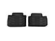 Catch-It Vinyl Rear Floor Mats; Black (09-18 RAM 1500 Crew Cab)