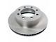 Ceramic 8-Lug Brake Rotor, Pad and Caliper Kit; Front (06-08 RAM 1500 Mega Cab)