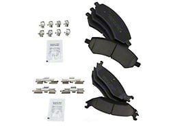 Ceramic Brake Pads; Front and Rear (06-18 RAM 1500, Excluding SRT-10 & Mega Cab)