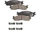 Ceramic Brake Pads; Front and Rear (06-08 RAM 1500 Mega Cab)