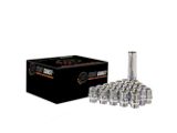 Chrome Open Acorn Spline ET Lug Nuts; M14x1.5; Set of 20 (12-18 RAM 1500)