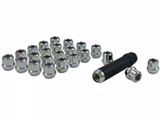 Chrome Open End Spline Lug Nuts; M14 x 1.5; Set of 24 (19-25 RAM 1500)