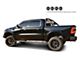 Classic Roll Bar for Tonneau Cover with 5.30-Inch Black Round Flood LED Lights; Black (09-18 RAM 1500)