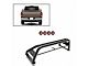 Classic Roll Bar with 5.30-Inch Red Round Flood LED Lights; Stainless Steel (94-24 RAM 1500 w/o RAM Box)