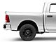 Corner Step Style Steel Rear Bumper; Not Pre-Drilled for Backup Sensors; Chrome (09-18 RAM 1500 w/ Factory Dual Exhaust)