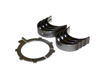 Crankshaft Main Bearing Set; 0.010-Inch (02-12 3.7L RAM 1500)