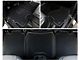 Custom Fit Front and Rear Floor Liners; Black (09-18 RAM 1500 Crew Cab)