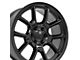 DG21 Gloss Black 6-Lug Wheel; 22x9.5; 9mm Offset (19-24 RAM 1500)