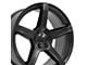 DG22 Satin Black 6-Lug Wheel; 22x9.5; 9mm Offset (19-24 RAM 1500)