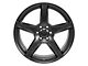 DG22 Satin Black 6-Lug Wheel; 22x9.5; 9mm Offset (19-24 RAM 1500)