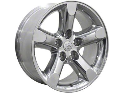 DG56 Polished 5-Lug Wheel; 20x9; 19mm Offset (94-01 RAM 1500)