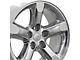 DG56 Polished 5-Lug Wheel; 20x9; 19mm Offset (94-01 RAM 1500)