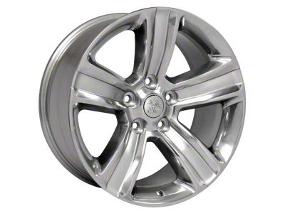 DG65 Polished 5-Lug Wheel; 20x9; 19mm Offset (94-01 RAM 1500)