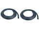 Door Seal Kit on Body; Rear; Driver and Passenger Side (09-18 RAM 1500 Crew Cab)