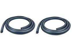 Door Seal Kit on Body; Rear; Driver and Passenger Side (09-18 RAM 1500 Quad Cab)