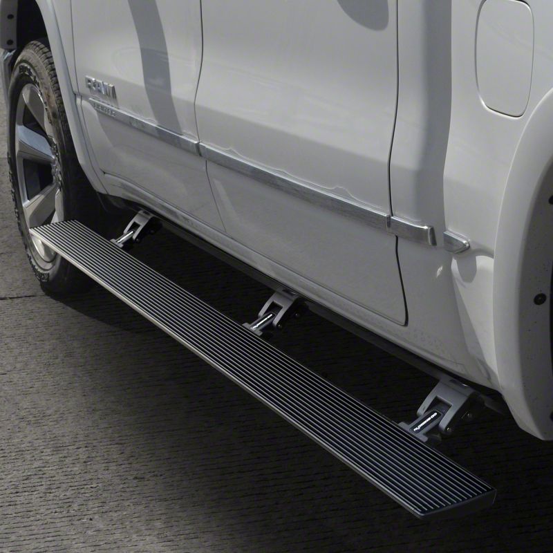 Go Rhino RAM 1500 E-BOARD E1 Electric Running Boards with 6 Brackets ...