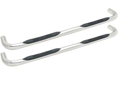 E-Series 3-Inch Nerf Side Step Bars; Stainless Steel (09-18 RAM 1500 Quad Cab)