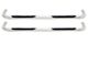 E-Series 3-Inch Nerf Side Step Bars; Stainless Steel (09-18 RAM 1500 Crew Cab)