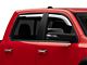 Putco Element Chrome Window Visors; Front and Rear (19-24 RAM 1500 Crew Cab)