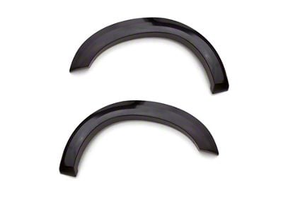 Elite Series Extra Wide Style Fender Flares; Front; Smooth Black (94-01 RAM 1500)