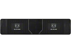 Elite Series Rear Floor Mat with RAM Logo; Black (Universal; Some Adaptation May Be Required)