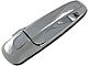 Exterior Door Handle; Front Right; All Chrome; Without Keyhole; Plastic (02-08 RAM 1500)