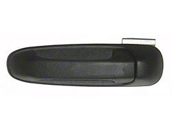 Replacement Exterior Door Handle; Textured Black; Rear Driver Side (02-08 RAM 1500 Quad Cab)