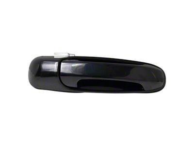 Exterior Door Handles; Front; Black (02-08 RAM 1500 w/o Passenger Side Lock Provision)