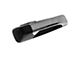 Exterior Door Handles; Front; Chrome and Black (09-18 RAM 1500)