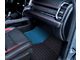 F1 Hybrid Front and Rear Floor Mats; Light Blue (19-24 RAM 1500 Quad Cab w/ Front Bucket Seats)