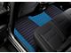 F1 Hybrid Front and Rear Floor Mats; Light Blue (19-24 RAM 1500 Quad Cab w/ Front Bucket Seats)