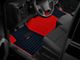 F1 Hybrid Front Floor Mats; Full Red (09-18 RAM 1500 Regular Cab w/ Bench Seat)