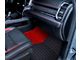 F1 Hybrid Front Floor Mats; Full Red (19-24 RAM 1500 Regular Cab w/ Bucket Seats)
