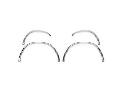 Fender Trim; Stainless Steel (09-13 RAM 1500 Quad Cab, Crew Cab)