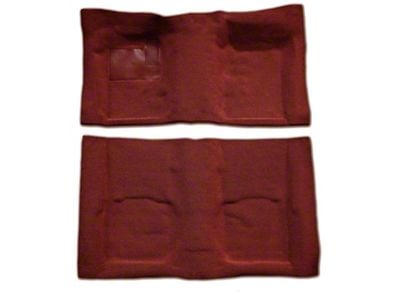 Pro-Line Replacement Front and Rear Carpet Kit; Dark Red (2002 RAM 1500 Regular Cab)