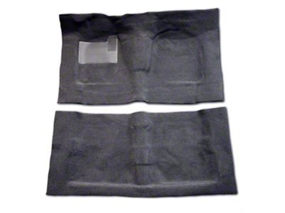 Pro-Line Replacement Front and Rear Carpet Kit; Charcoal (2002 RAM 1500 Quad Cab)