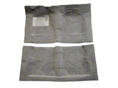 Pro-Line Replacement Front and Rear Carpet Kit; Corp Gray (2002 RAM 1500 Quad Cab)