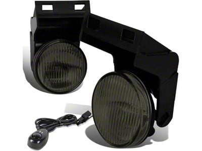 Fog Lights with Switch; Smoked (94-98 RAM 1500)