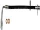 Front Brake Hydraulic Hose; Driver Side (12-18 2WD RAM 1500 w/o Load Leveling Suspension)